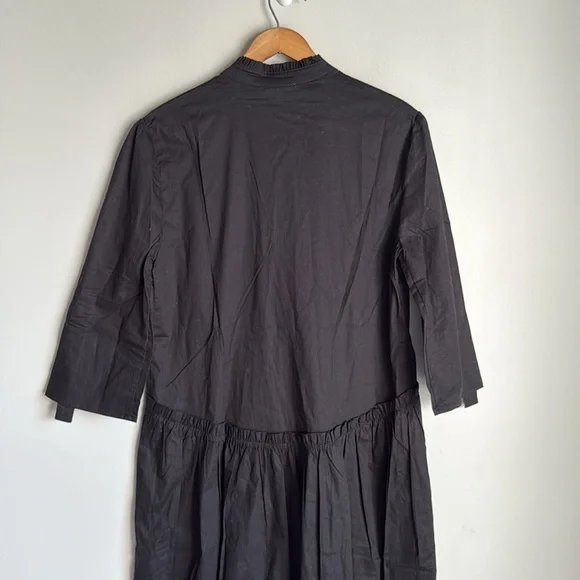 NEW Taylor Tillman Liza Ruffle poplin cotton dress Small - Picture 8 of 12